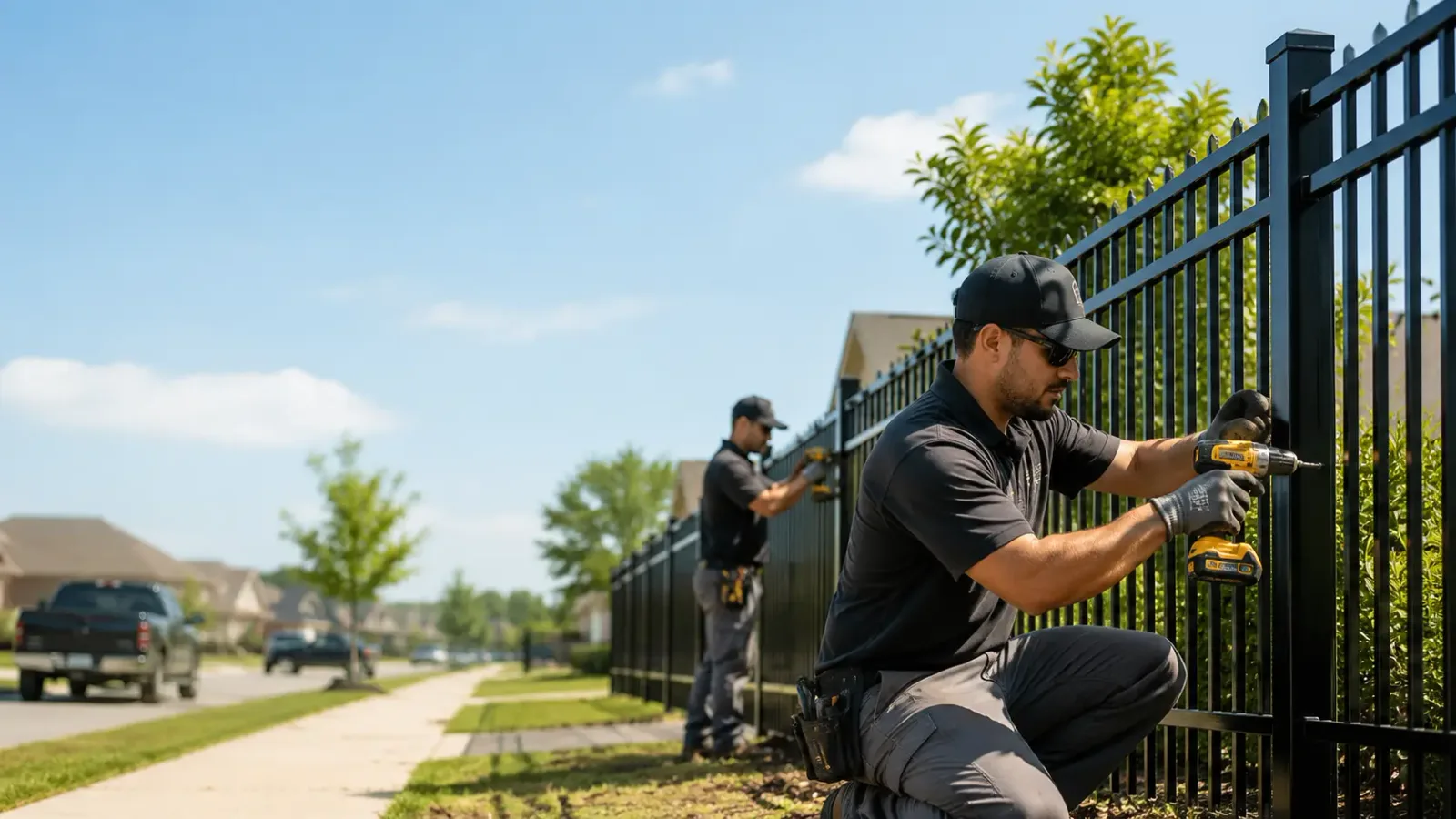Metal Fence Installation in West Burlington, IA